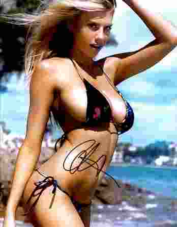 Charlotte McKinney authentic signed 8x10 picture