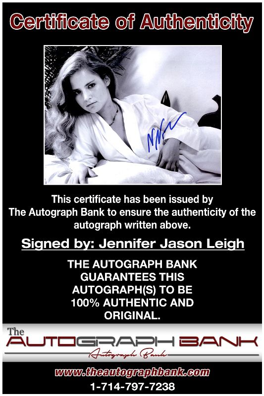 Jennifer Jason proof of signing certificate