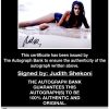 Judith Shekoni proof of signing certificate