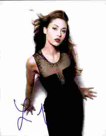 Lindsey Morgan authentic signed 8x10 picture