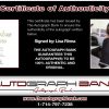 Lisa Rinna proof of signing certificate
