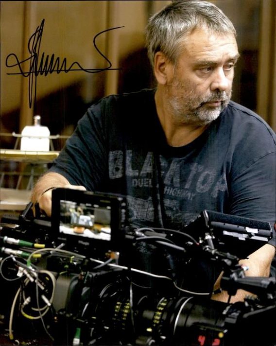 Luc Besson authentic signed 8x10 picture