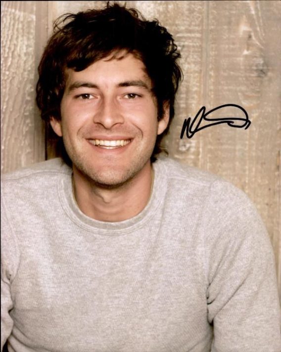 Mark Duplass authentic signed 8x10 picture