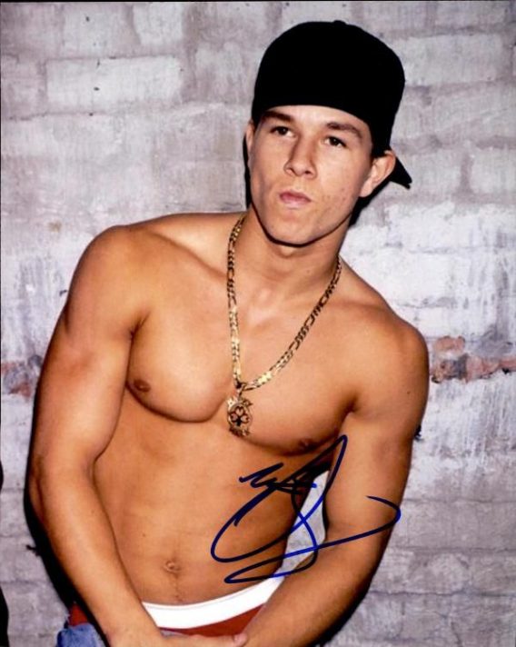 Mark Walberg authentic signed 8x10 picture