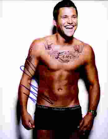 Mark Wright authentic signed 8x10 picture