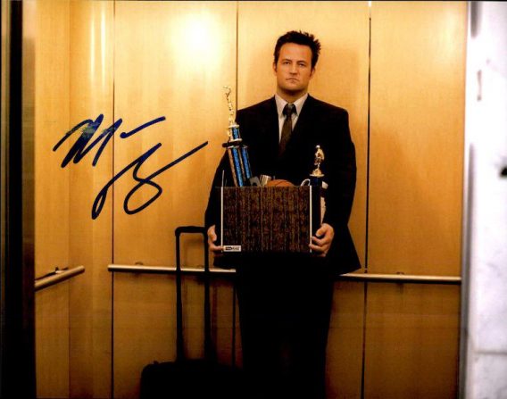 Matthew Perry authentic signed 8x10 picture