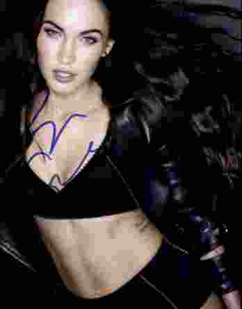 Megan Fox authentic signed 8x10 picture