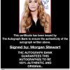 Morgan Stewart proof of signing certificate