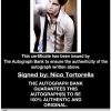 Nico Tortorella proof of signing certificate