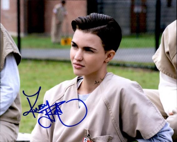 Ruby Rose authentic signed 8x10 picture