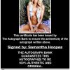 Samantha Hoopes proof of signing certificate