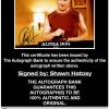 Shawn Hatosy proof of signing certificate