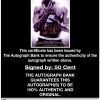 50 Cent proof of signing certificate