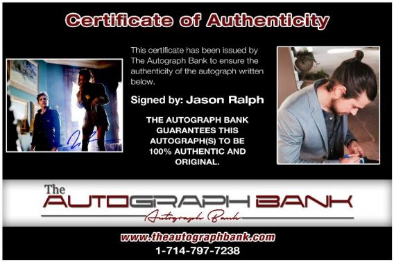 Jason Ralph proof of signing certificate