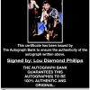 Lou Diamond Phillips proof of signing certificate