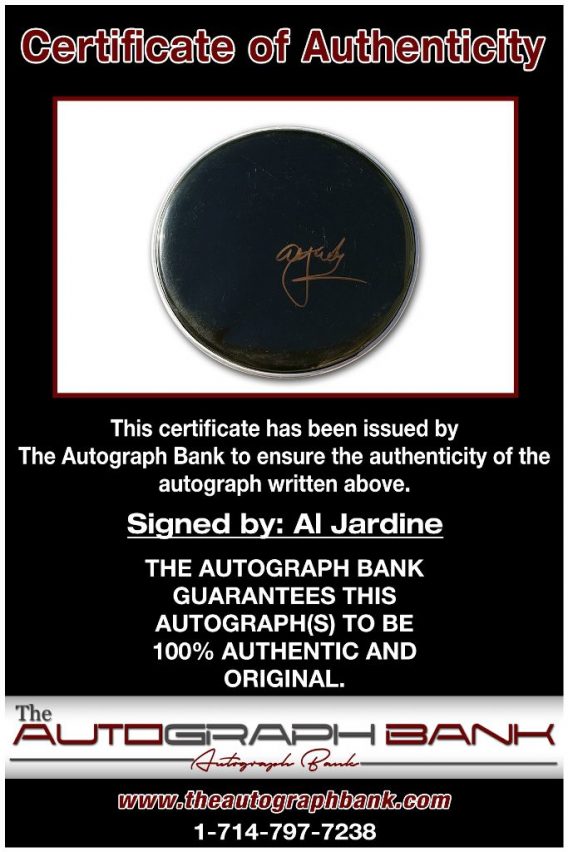 Al Jardine proof of signing certificate