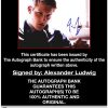 Alexander Ludwig proof of signing certificate