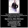 Allan Ritchson proof of signing certificate