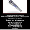 Art Alexakis proof of signing certificate
