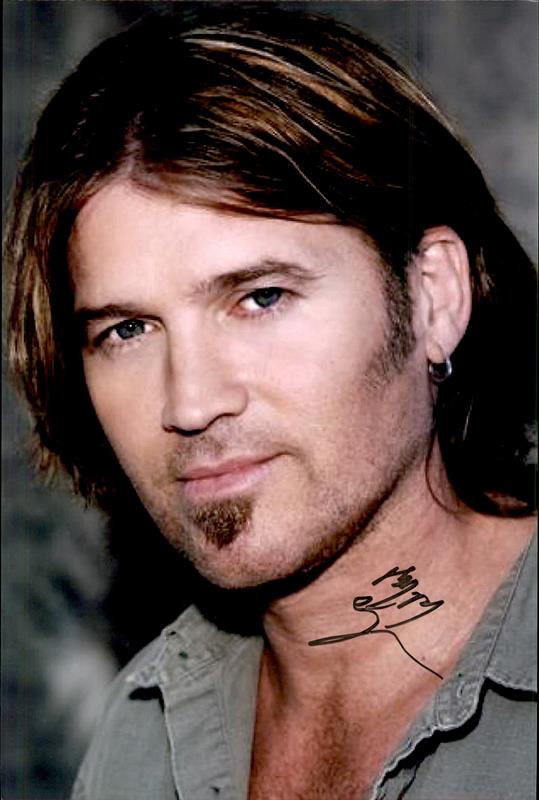 Billy Ray Cyrus authentic signed 8x10 picture