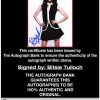 Bitsie Tulloch proof of signing certificate