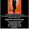 Brad Goreski proof of signing certificate
