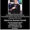 Brandon Russell proof of signing certificate