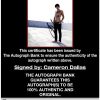 Cameron Dallas proof of signing certificate