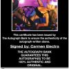 Carmen Electra proof of signing certificate