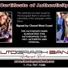 Chanel West proof of signing certificate