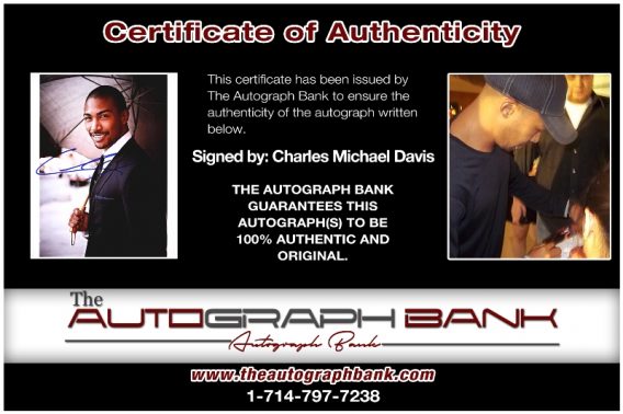 Charles Michael proof of signing certificate