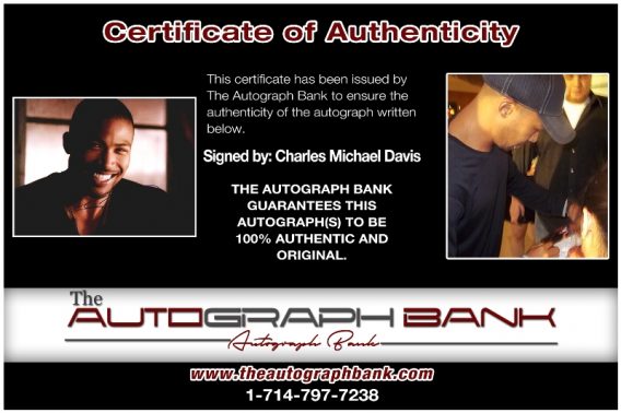 Charles Michael proof of signing certificate