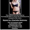 Charlotte McKinney proof of signing certificate