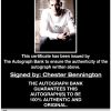 Chester Bennington proof of signing certificate