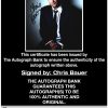 Chris Bauer proof of signing certificate