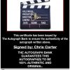 Chris Carter proof of signing certificate