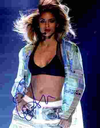 Ciara authentic signed 8x10 picture