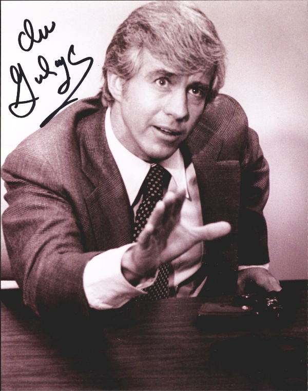 Clu Gulager autographed photo. 