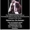 Clu Gulager proof of signing certificate