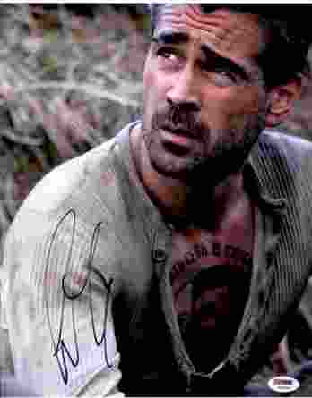 Collin Farrell authentic signed 8x10 picture