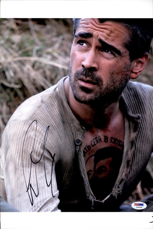Collin Farrell authentic signed 8x10 picture
