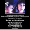 Dee Wallace proof of signing certificate