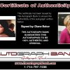 Diane Baker proof of signing certificate