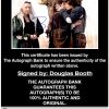 Douglas Booth proof of signing certificate