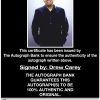 Drew Carey proof of signing certificate