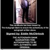 Eddie McClintock proof of signing certificate