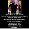 Eddie McClintock proof of signing certificate