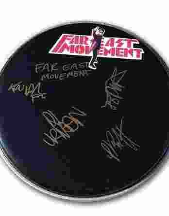 Far East Movement authentic signed 8x10 picture