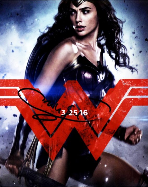 Gal Gadot authentic signed 8x10 picture