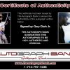 Gary Clark proof of signing certificate